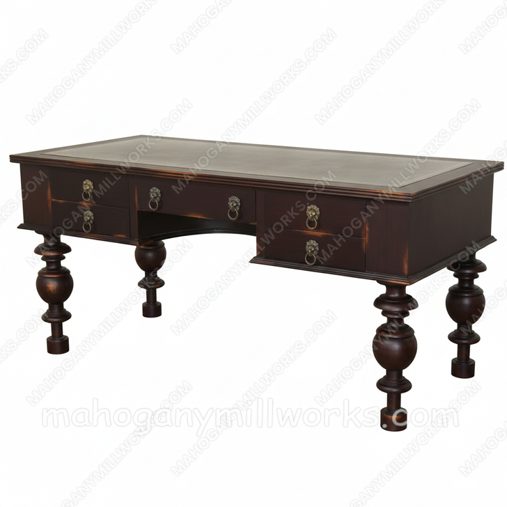 Mahogany Jacobean Writing Desk