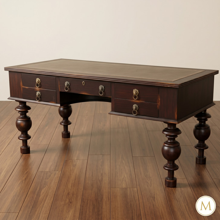 Mahogany Jacobean Writing Desk