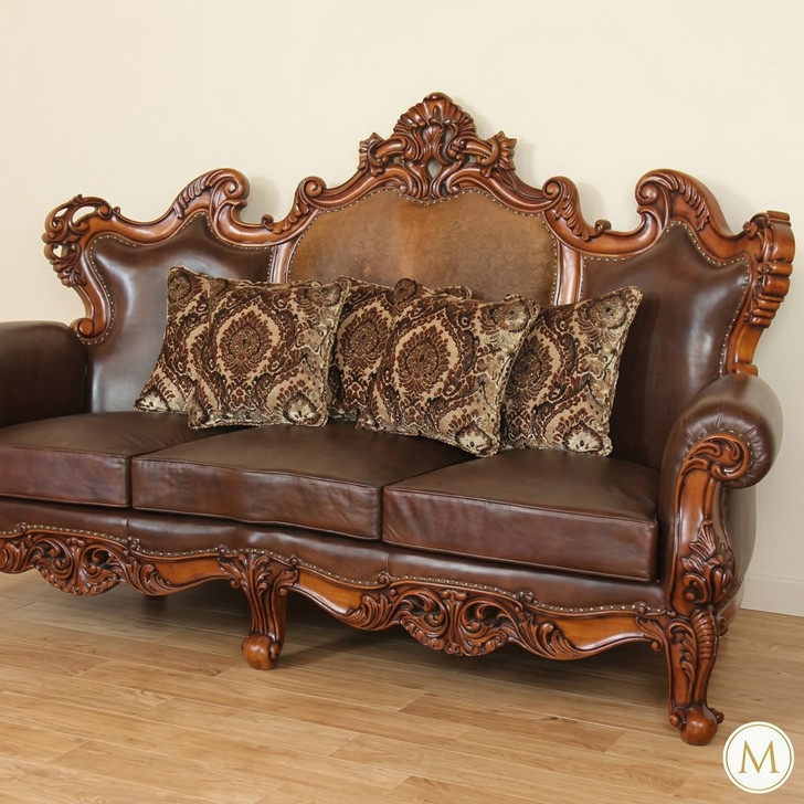 Normandy Genuine Leather Sofa