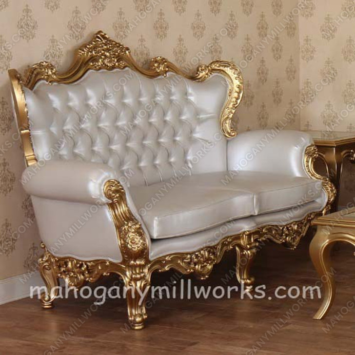 Classique Pearl White Sofa Couch