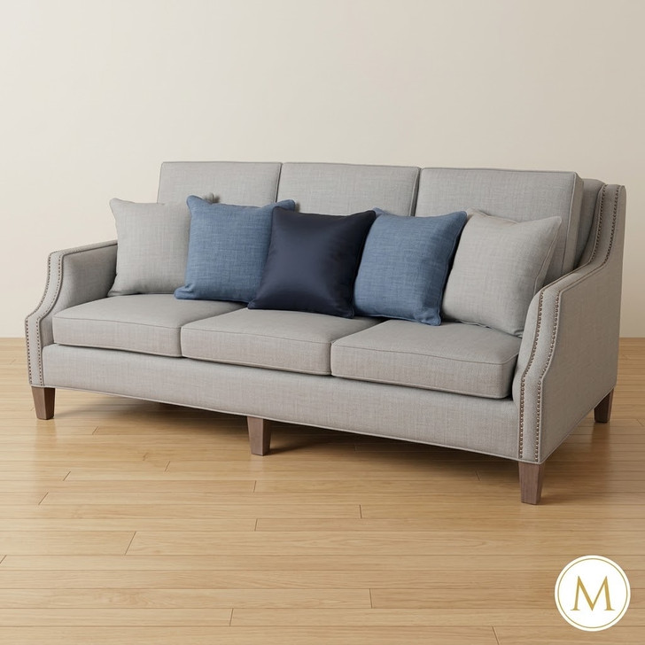 Austin Light Grey 3 Seater Sofa