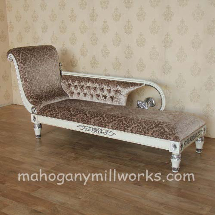 Mahogany Vanitas Chaise Lounge