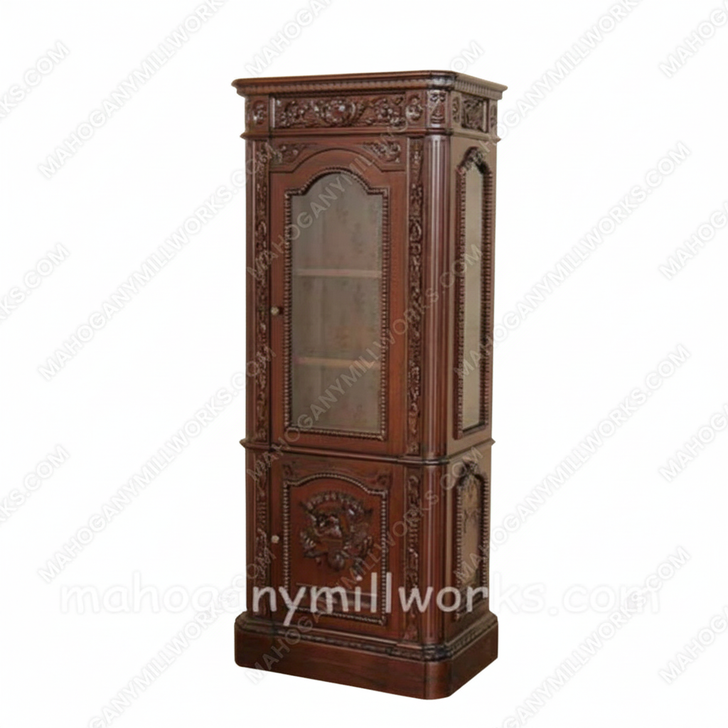 Walnut Presidential Resolute Small Bookcase