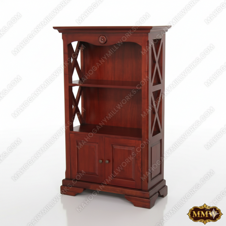 Small Mission Open Bookcase