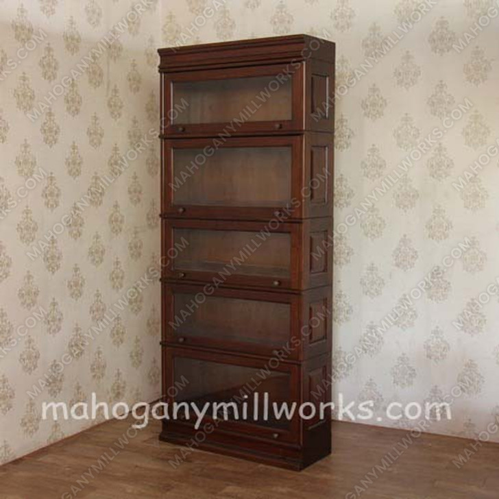 Mahogany Interchangeable Stacking Barrister Bookcase