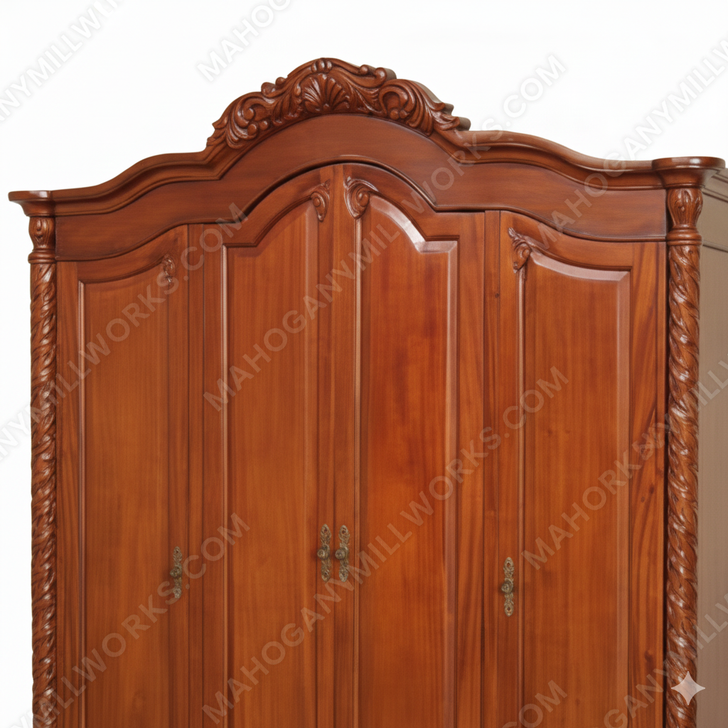 4 Door French Wardrobe