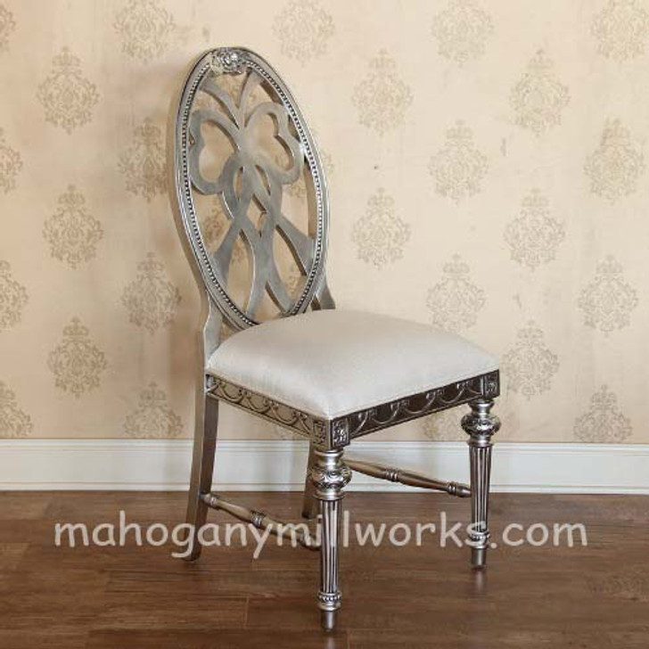 Ribbon Carved Dining Side Chair
