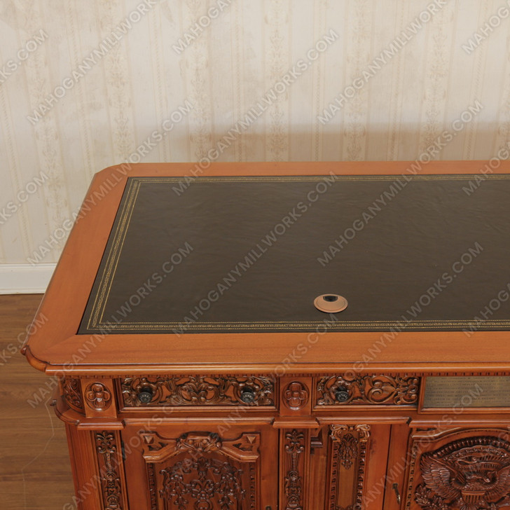 6ft Mahogany Presidential Oval Office Resolute Desk (6ft x 36"D)