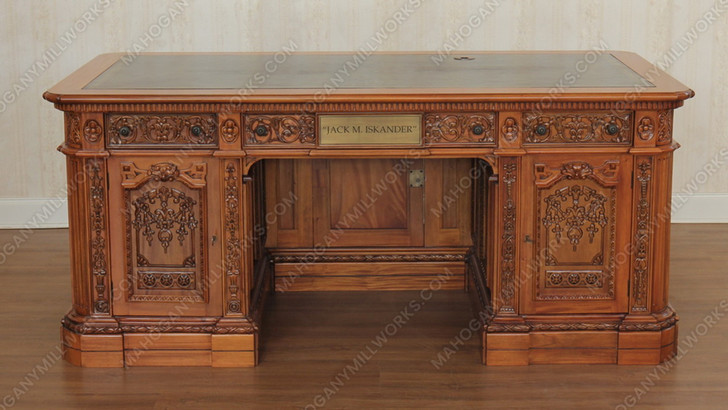 6ft Mahogany Presidential Oval Office Resolute Desk (6ft x 36"D)