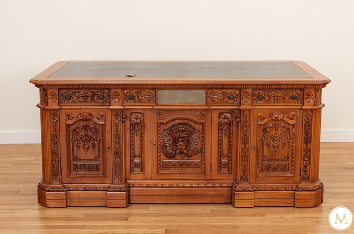 6ft Mahogany Presidential Oval Office Resolute Desk (6ft x 36"D)