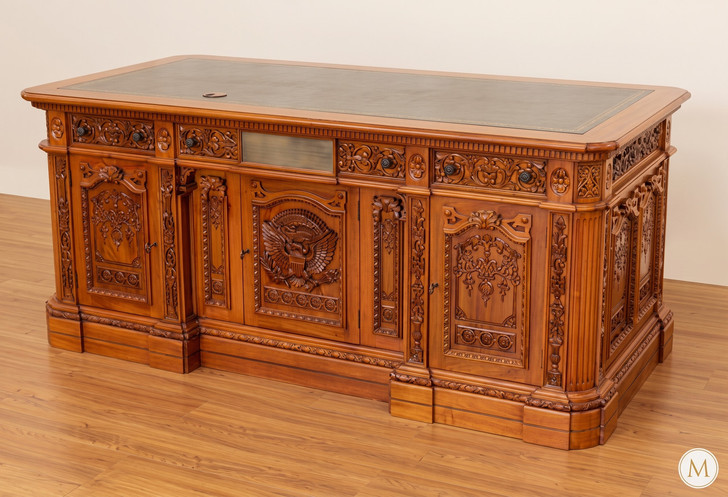 6ft Mahogany Presidential Oval Office Resolute Desk (6ft x 36"D)