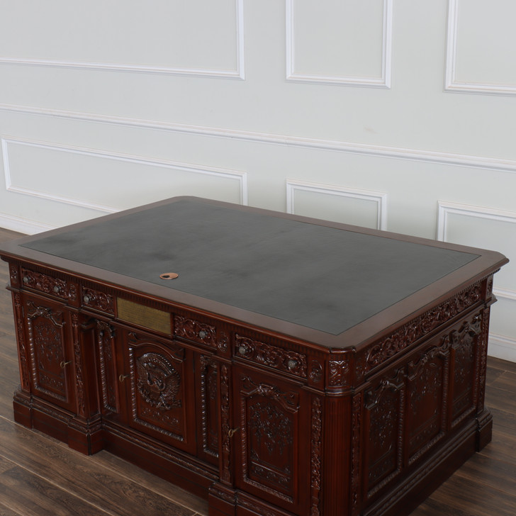 6ft Dark Mahogany Presidential Resolute Desk Replica (6ft x 36"D)