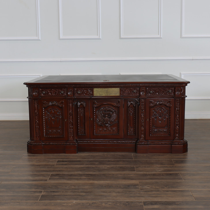 6ft Dark Mahogany Presidential Resolute Desk Replica (6ft x 36"D)