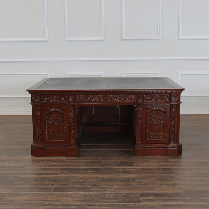 6ft Dark Mahogany Presidential Resolute Desk Replica (6ft x 36"D)