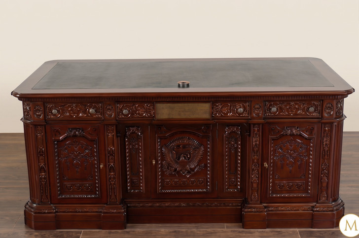 6ft Dark Mahogany Presidential Resolute Desk Replica (6ft x 36"D)