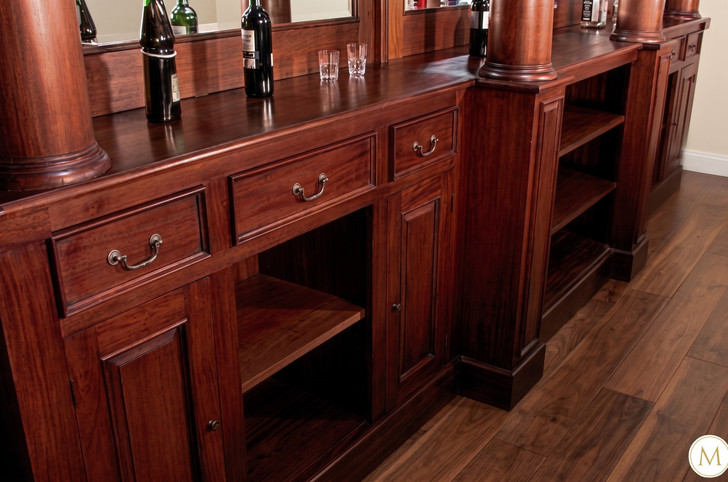 16ft Mahogany Handcrafted Saloon Pub Bar