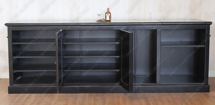 14ft Solid Mahogany Complete Brunswick Pub Bar Set