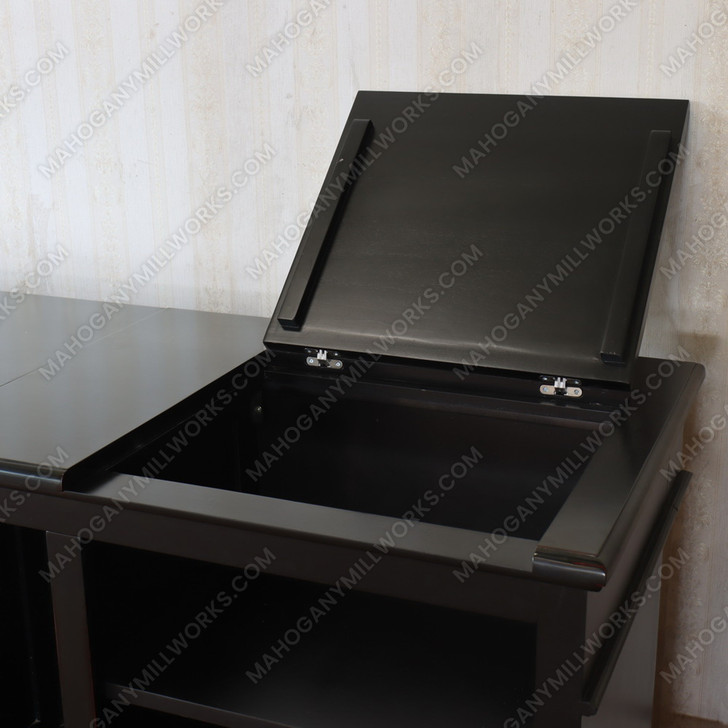 14ft Custom Ebony Brunswick Style Pub Bar