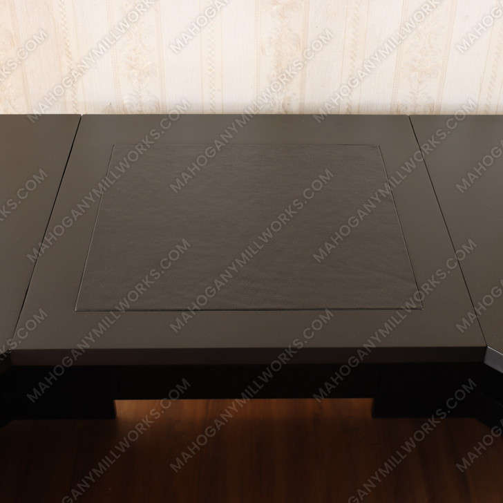 Custom Black Desk w/ Bookcase Set