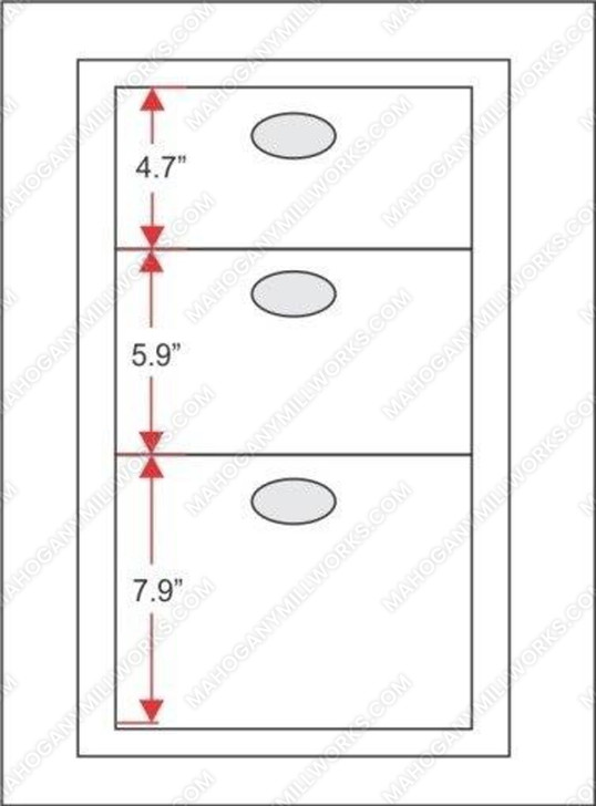 6.5ft Light Finish Presidential Resolute Office Desk (6.5ft x 53"D)