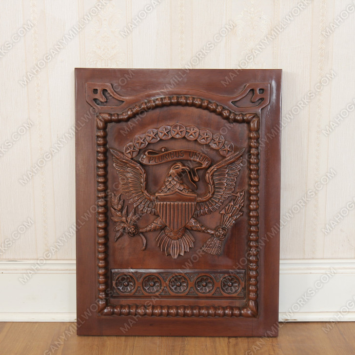 Custom 6.5ft Light Walnut Presidential Resolute Office Desk