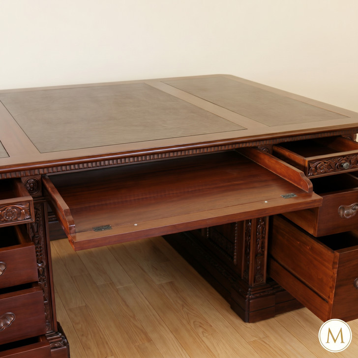 6.5ft Presidential Resolute Office Desk