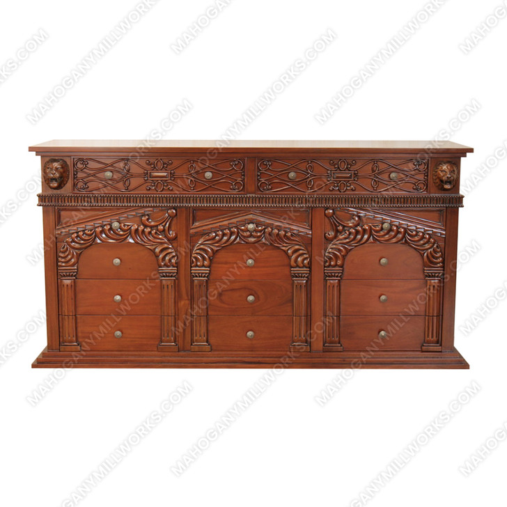 King James Gothic Lion Dresser