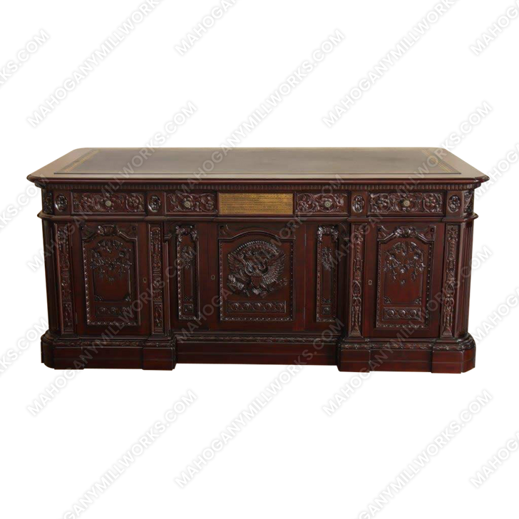 6ft Aged Classic Mahogany Presidential Resolute Desk (6ft x 36"D)
