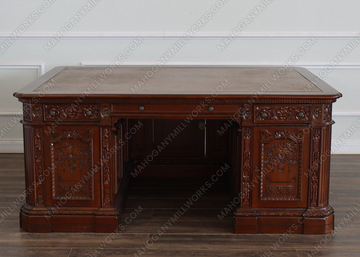 6ft Walnut HMS Resolute Office Desk (for tall people))