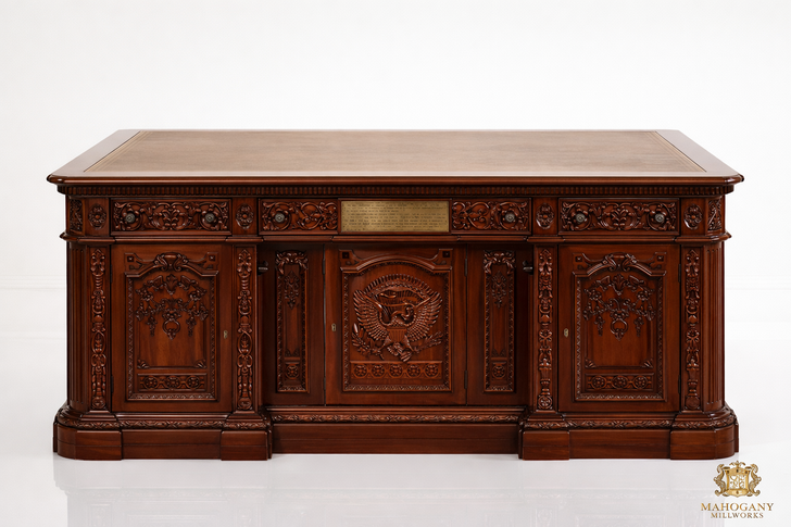 6ft Walnut HMS Resolute Office Desk (for tall people))