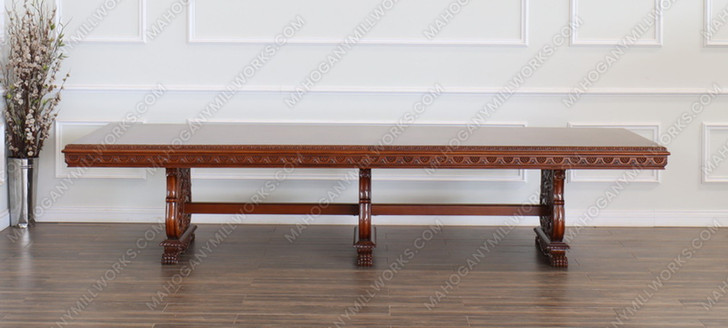 12ft Gothic Dining or Conference Table (12ft x 48"D)