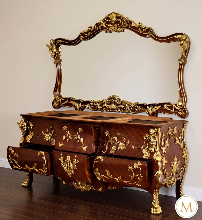 Rococo Bathroom Vanity w/ Ormolu