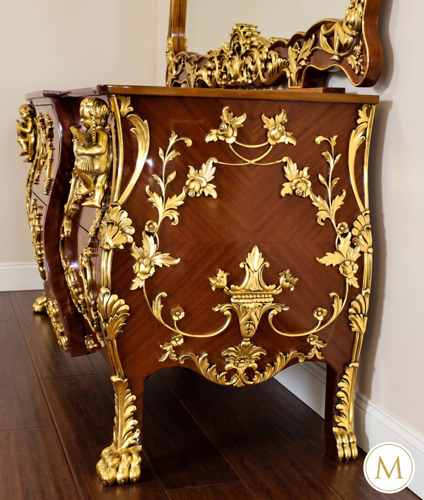 Rococo Bathroom Vanity w/ Ormolu