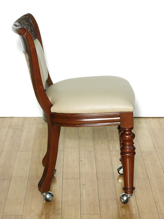 Genuine Leather Game Poker Chairs Set (8)