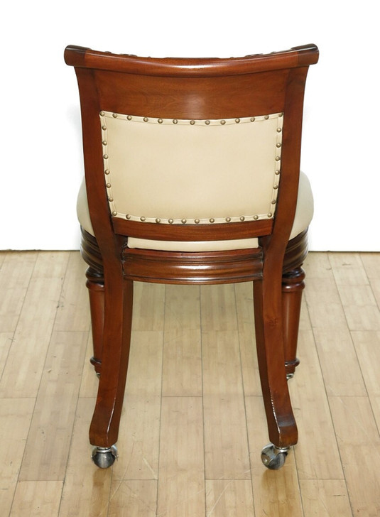 Genuine Leather Game Poker Chairs Set (8)