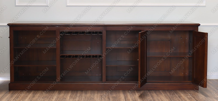 14ft Dark Mahogany Brunswick Saloon Bar