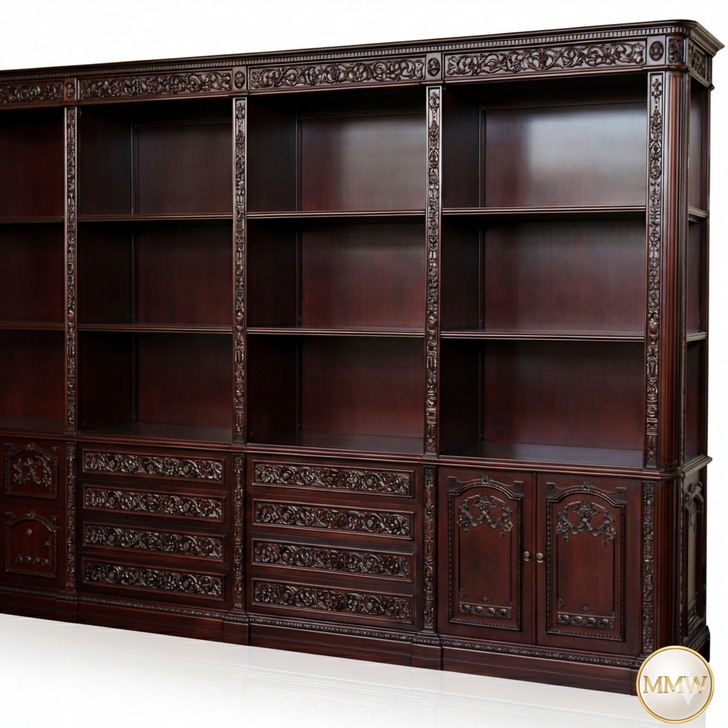 12ft Open Sectional Resolute Bookcase