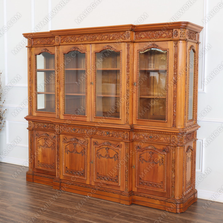4pc Light Mahogany Presidential Resolute Office Suite