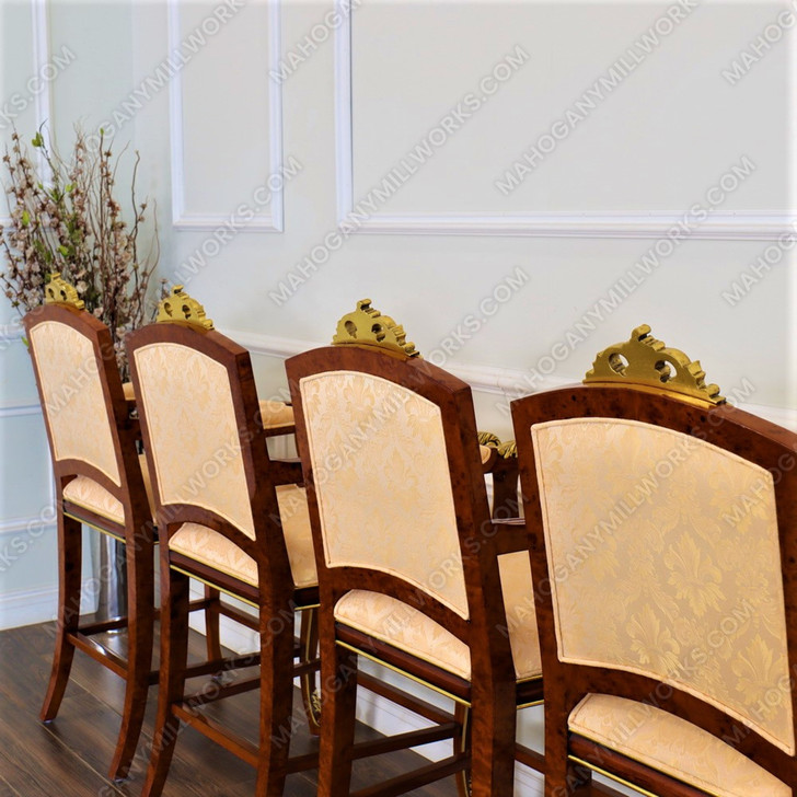 Custom Luxury French Empire Barstool