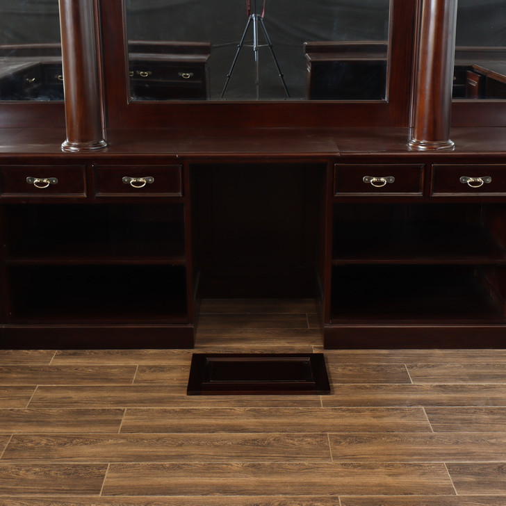 Large Customized Mahogany Blackburn Pub Bar Set