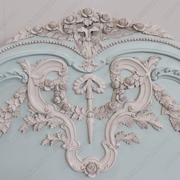Majestic French Napoleon Bonaparte Bed (Baby Blue)