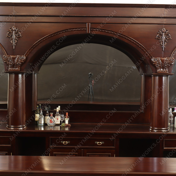 20ft Mahogany Brunswick Commercial Restaurant  Bar