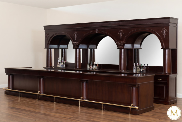 20ft Mahogany Brunswick Commercial Restaurant  Bar