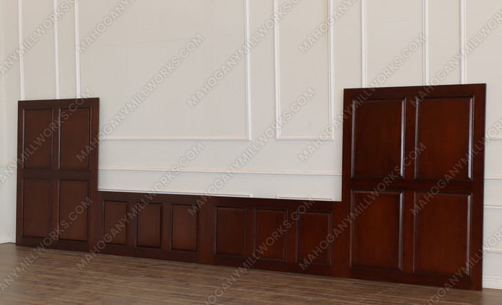 Custom Library furniture and wall panels (option 2)