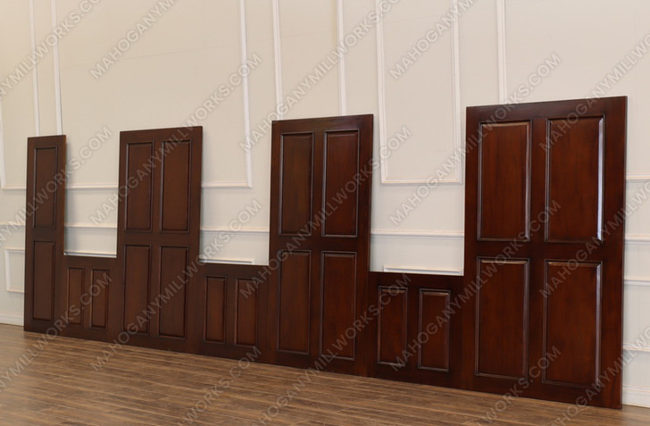Custom Mahogany Wall Panels