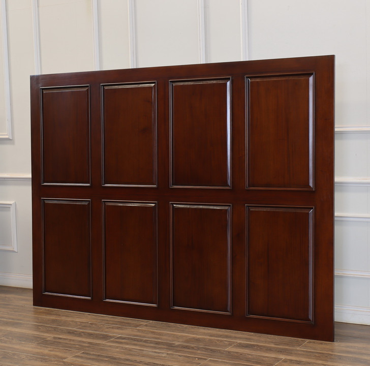 Custom Mahogany Wall Panels (project)