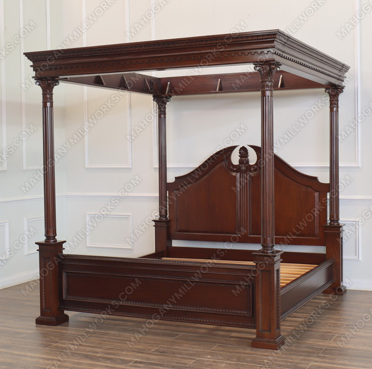 Roman Four Post Canopy Bed