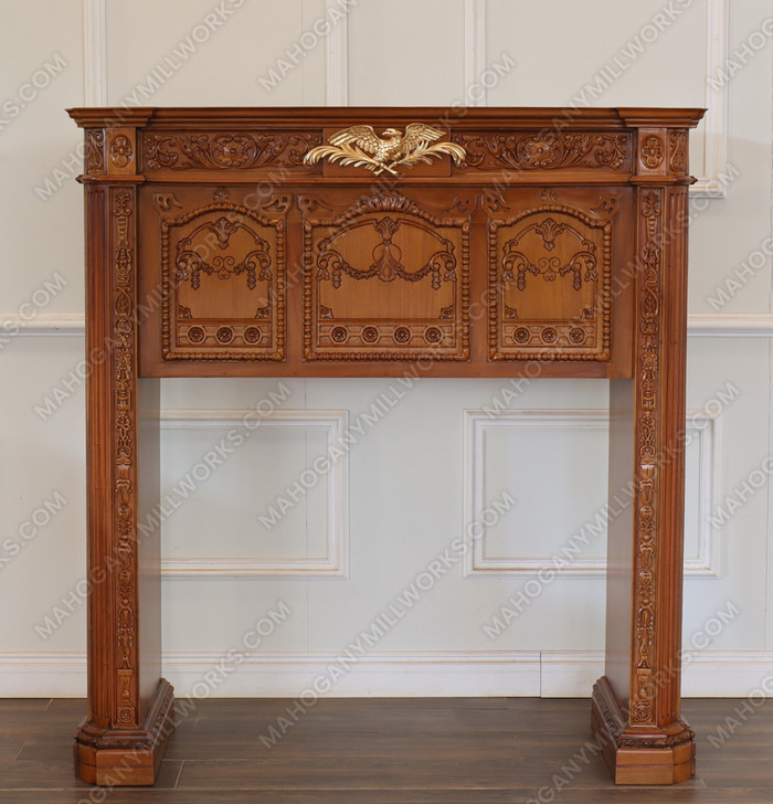 Light Mahogany Presidential Resolute Mantle