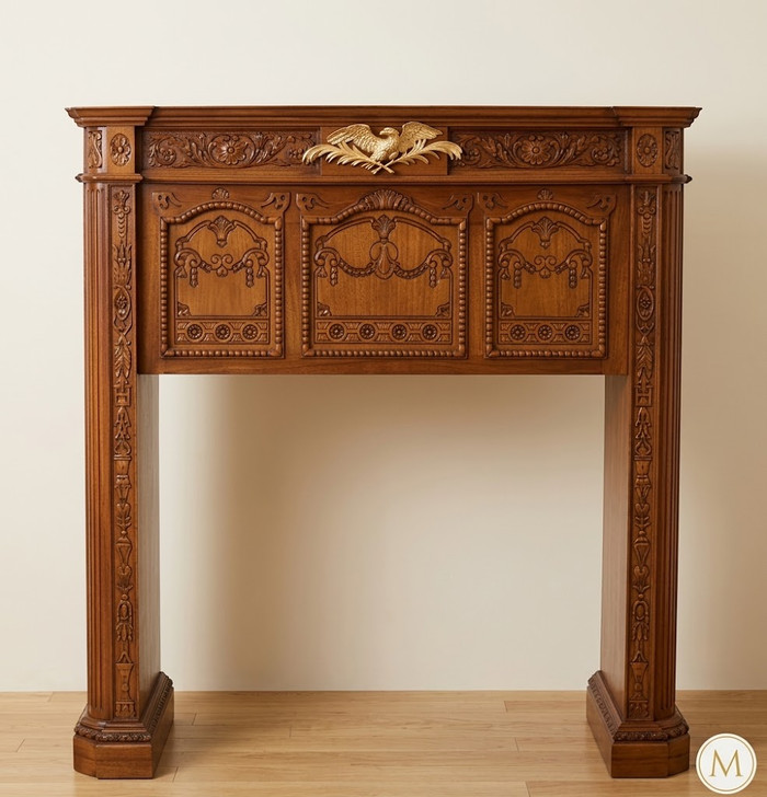 Light Mahogany Presidential Resolute Mantle