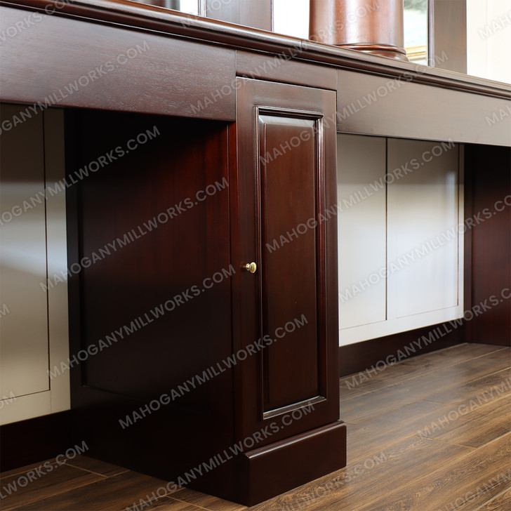 16ft Mahogany L-Shape Brunswick Saloon Pub Bar